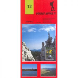 SMAND, Gorski Kotar II, planinarska karta
