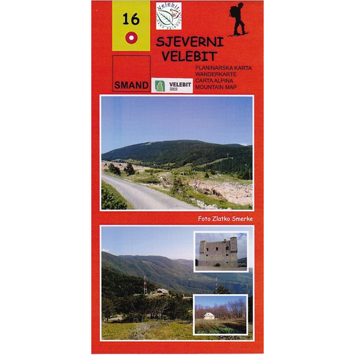 SMAND Karta Sjeverni Velebit