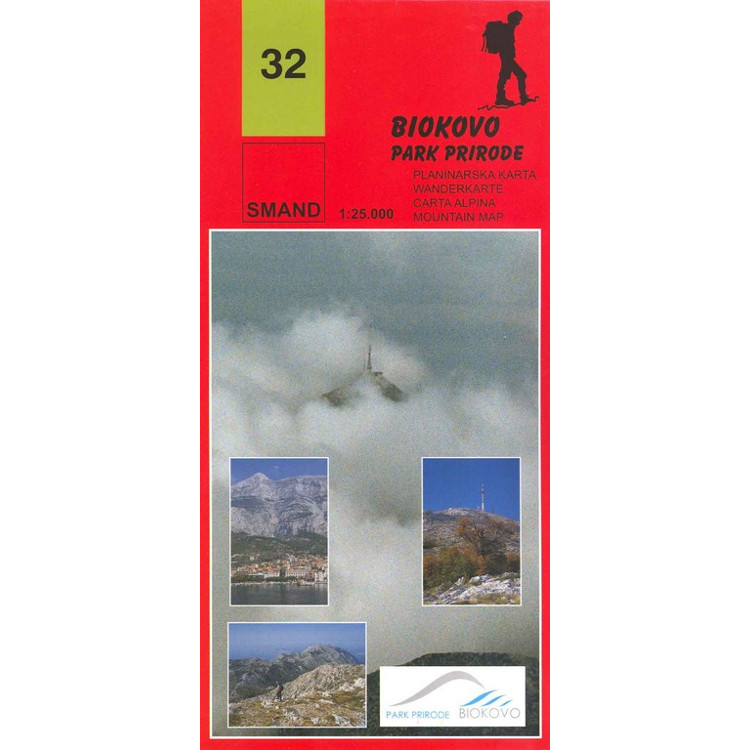 Zemljovid BIOKOVO - SMAND