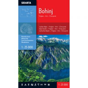 Bohinj - Planinarska karta