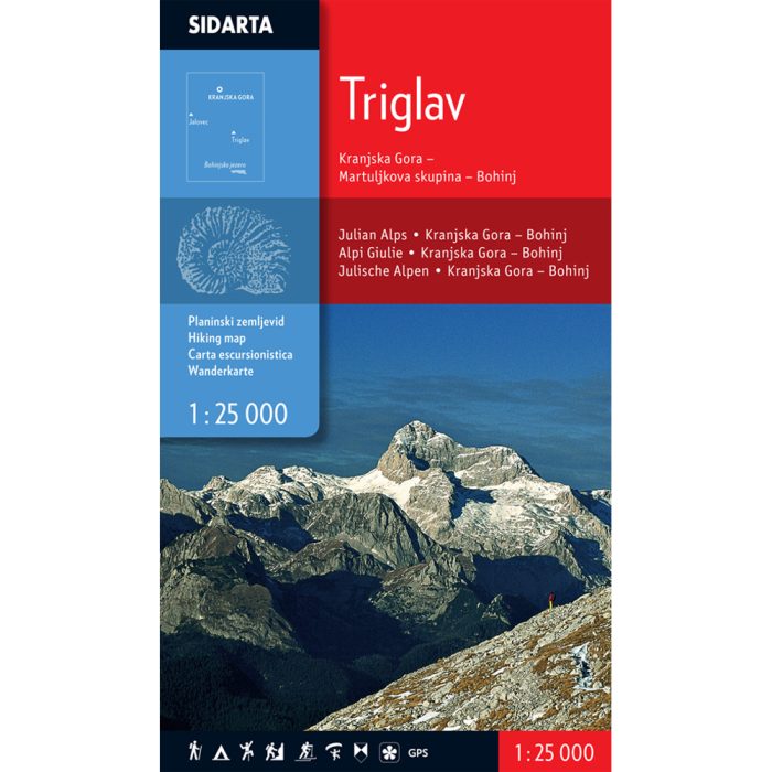 Triglav - Planinarska karta