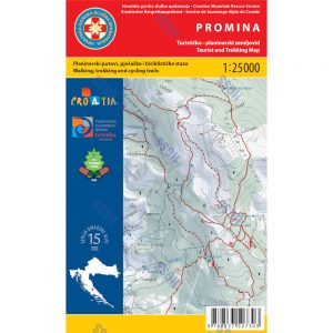 HGSS planinarska karta - zemljovid - Promina