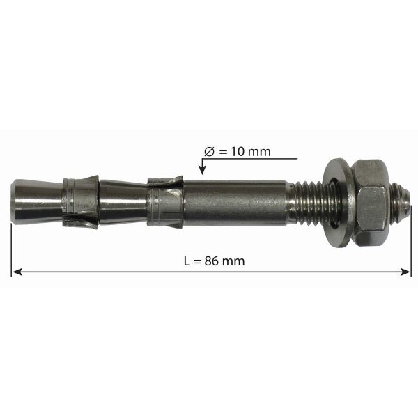 157 - FIX 10mm, dupla ekspanzija - Raumer