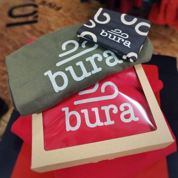 BURA muška hoodica + majica + marama