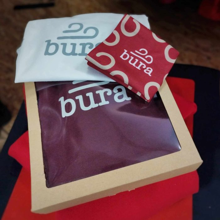 BURA ženska hoodica + majica + marama