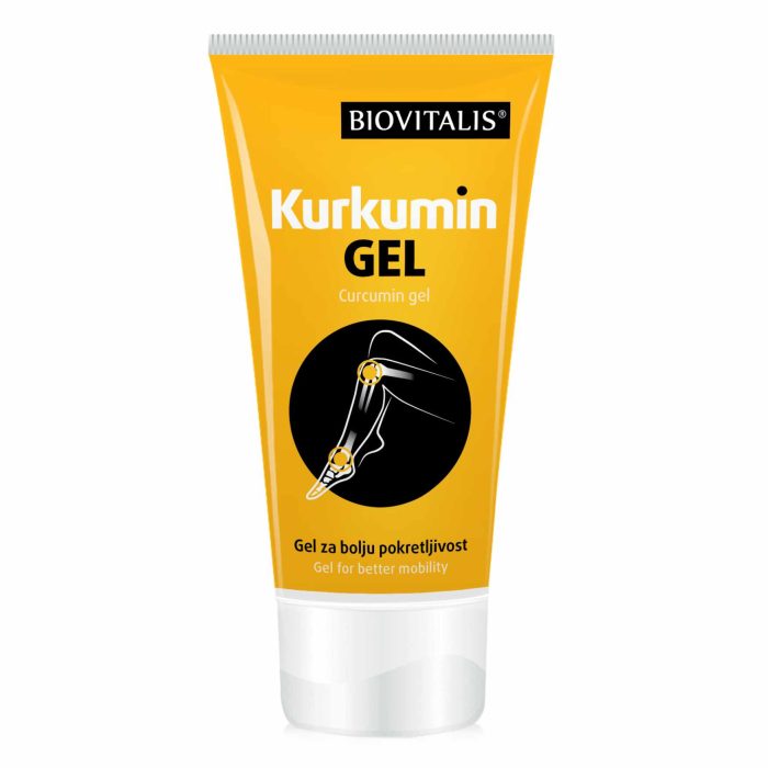 Kurkumin gel